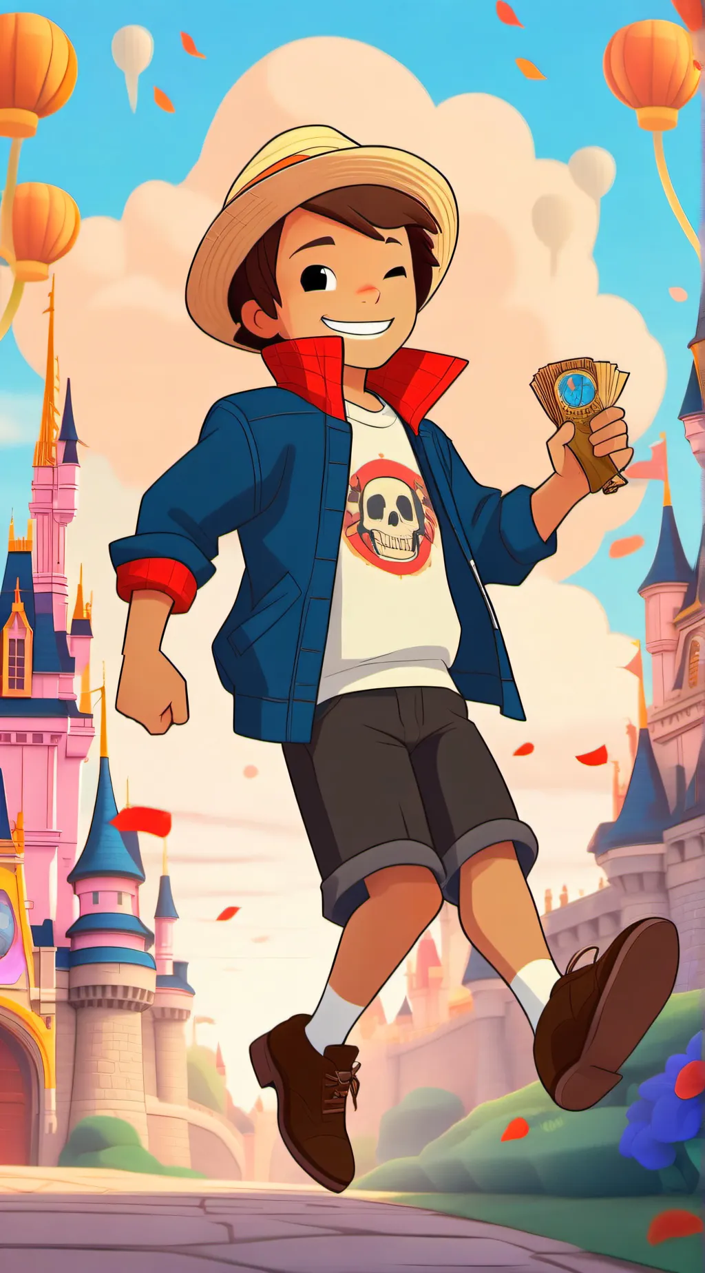 ai character: sans background