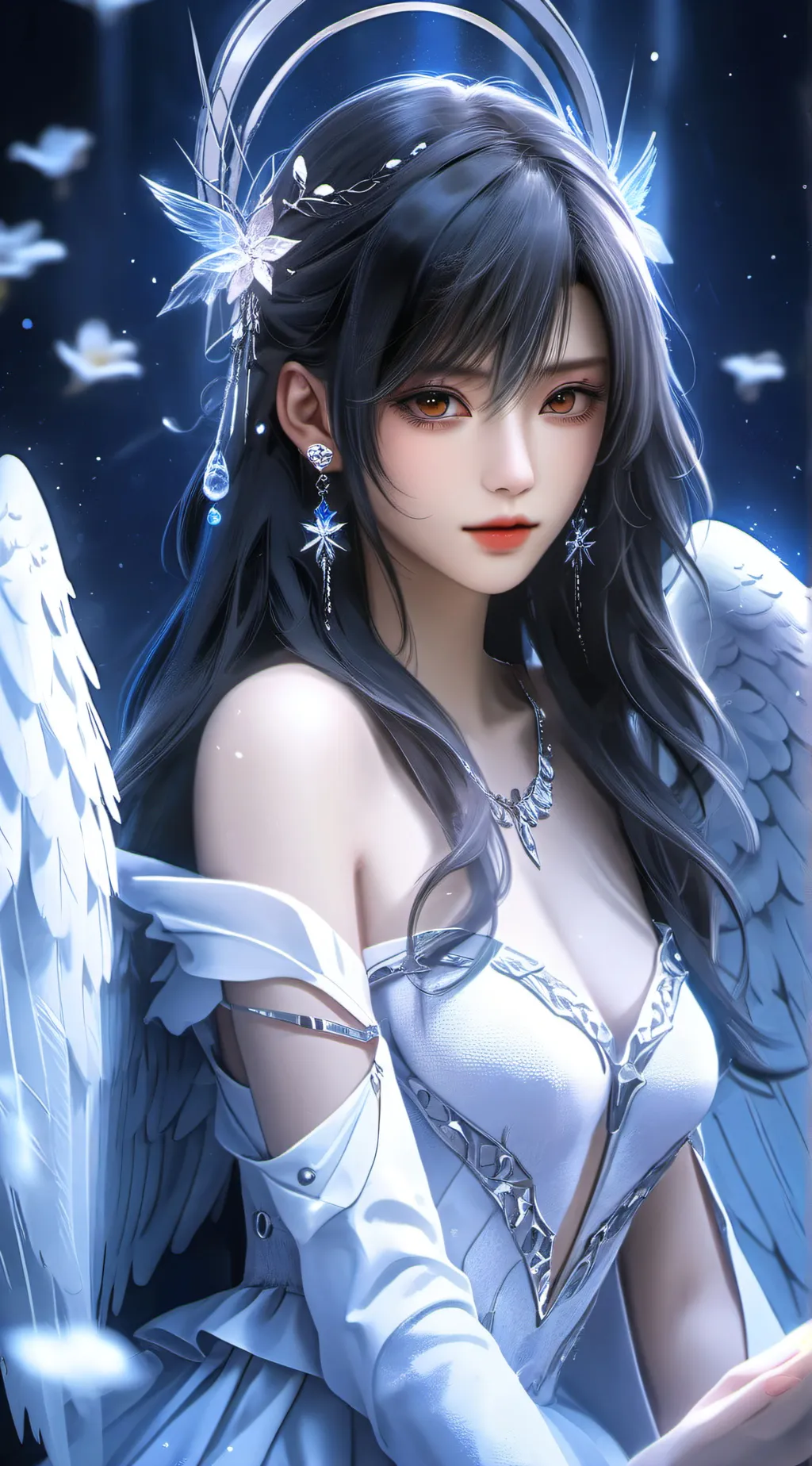 ai character: Angela background