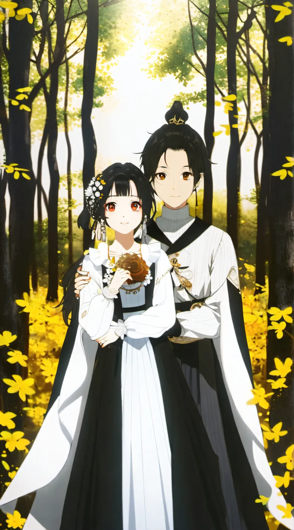 ai character: Sanda-Chan & keno background