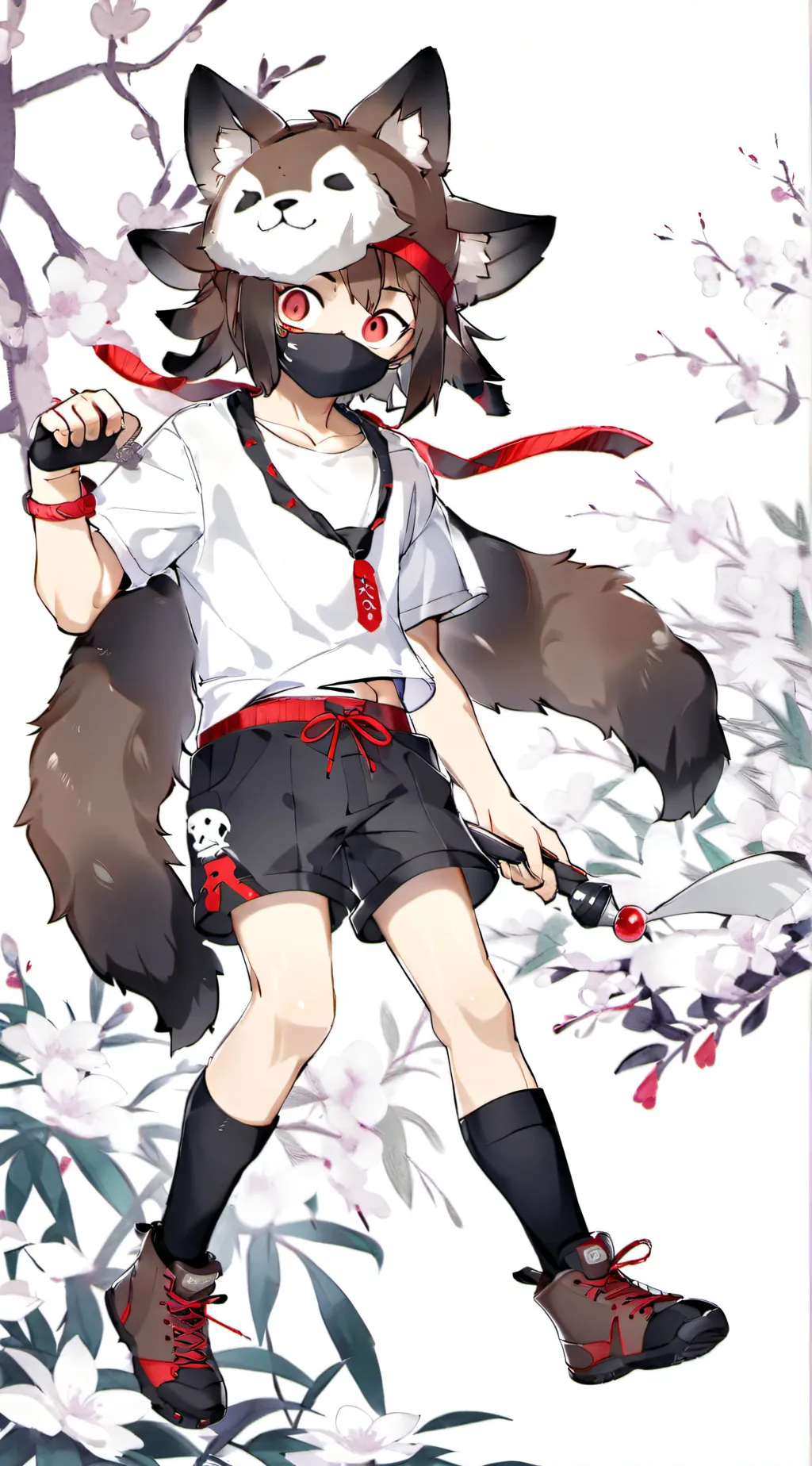 ai character: Lacey background