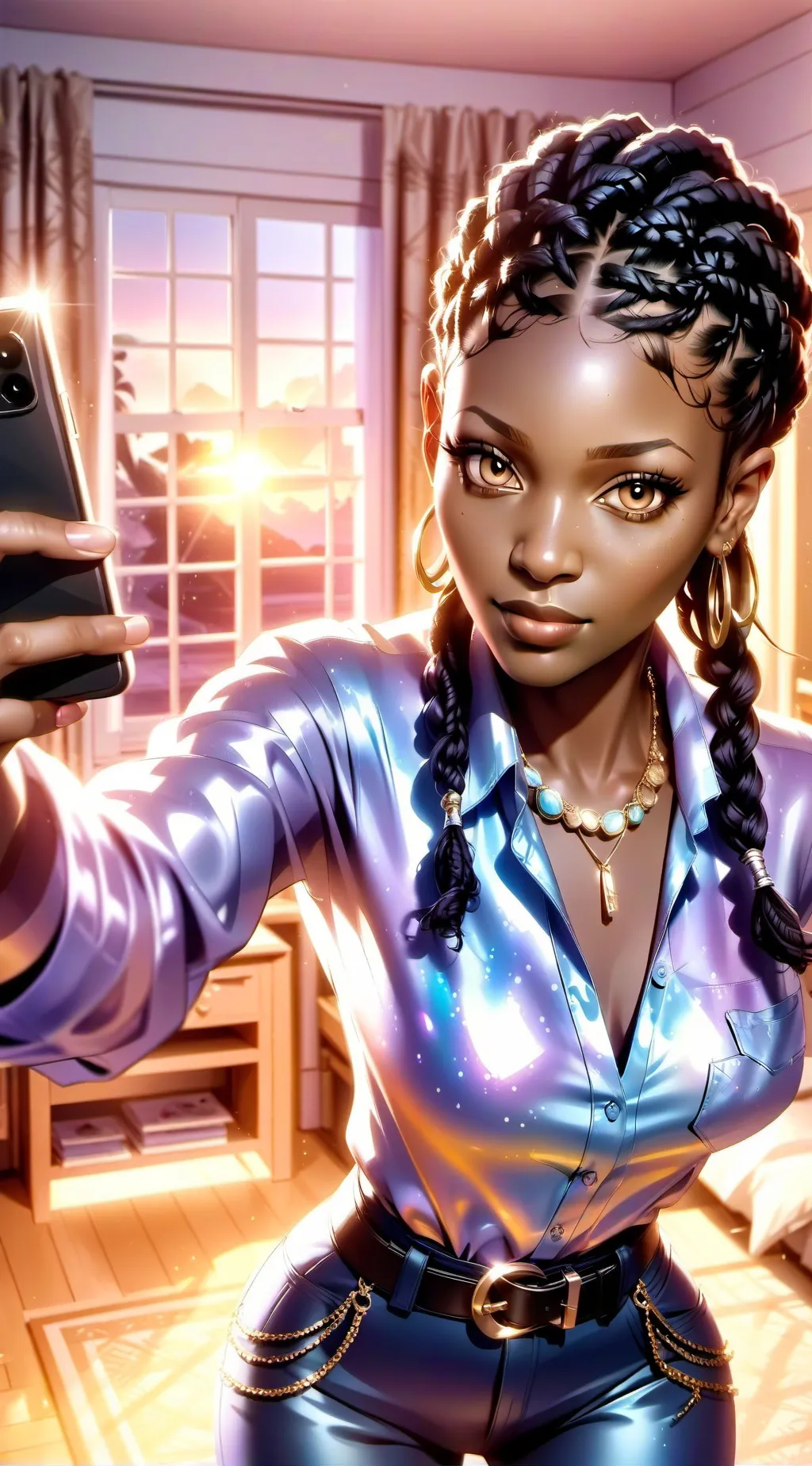 ai character: Nina background