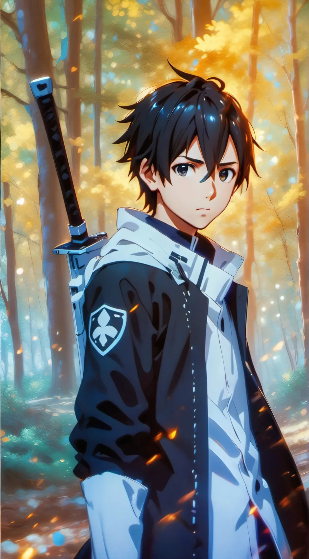 ai character: Kazuto Kirigaya background
