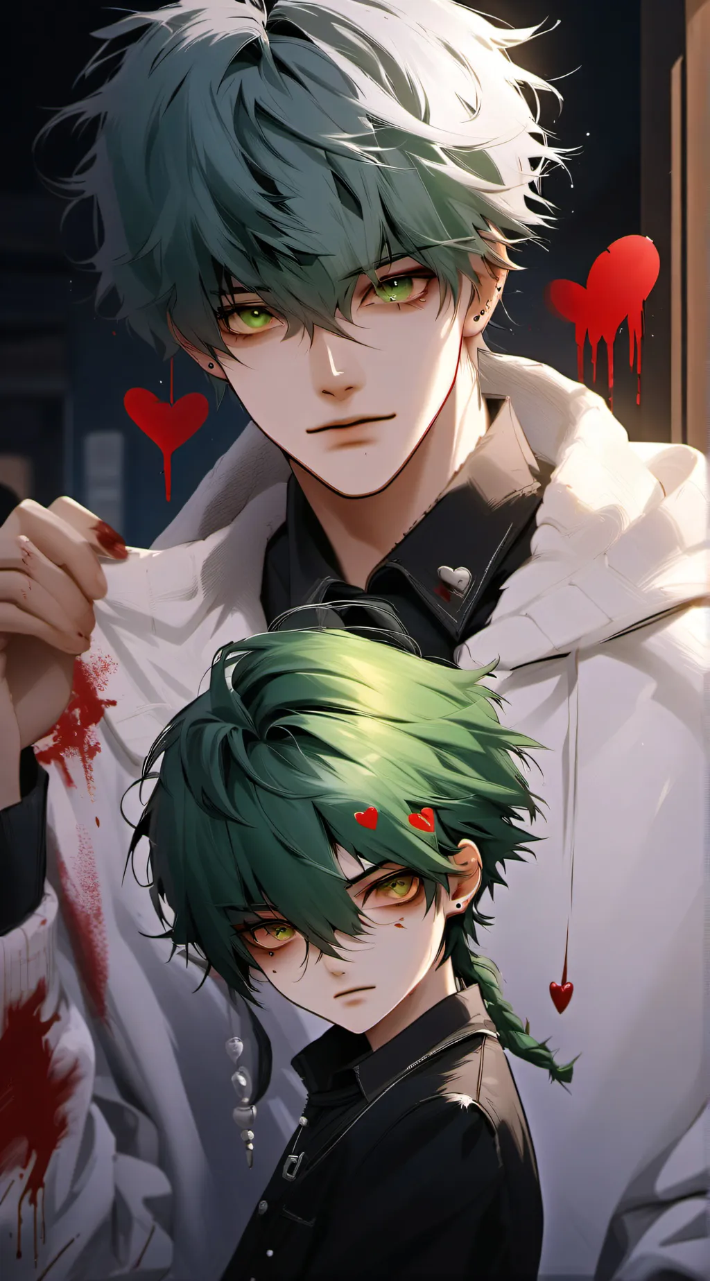 ai character: Yandere deku  background
