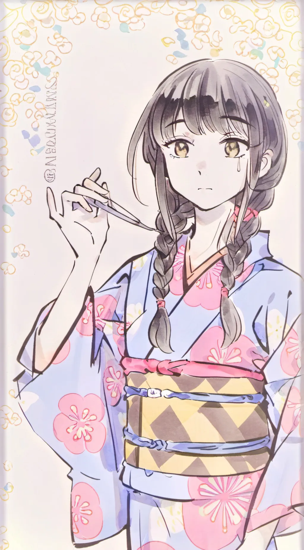 ai character: MOLLY...HILTON.... background