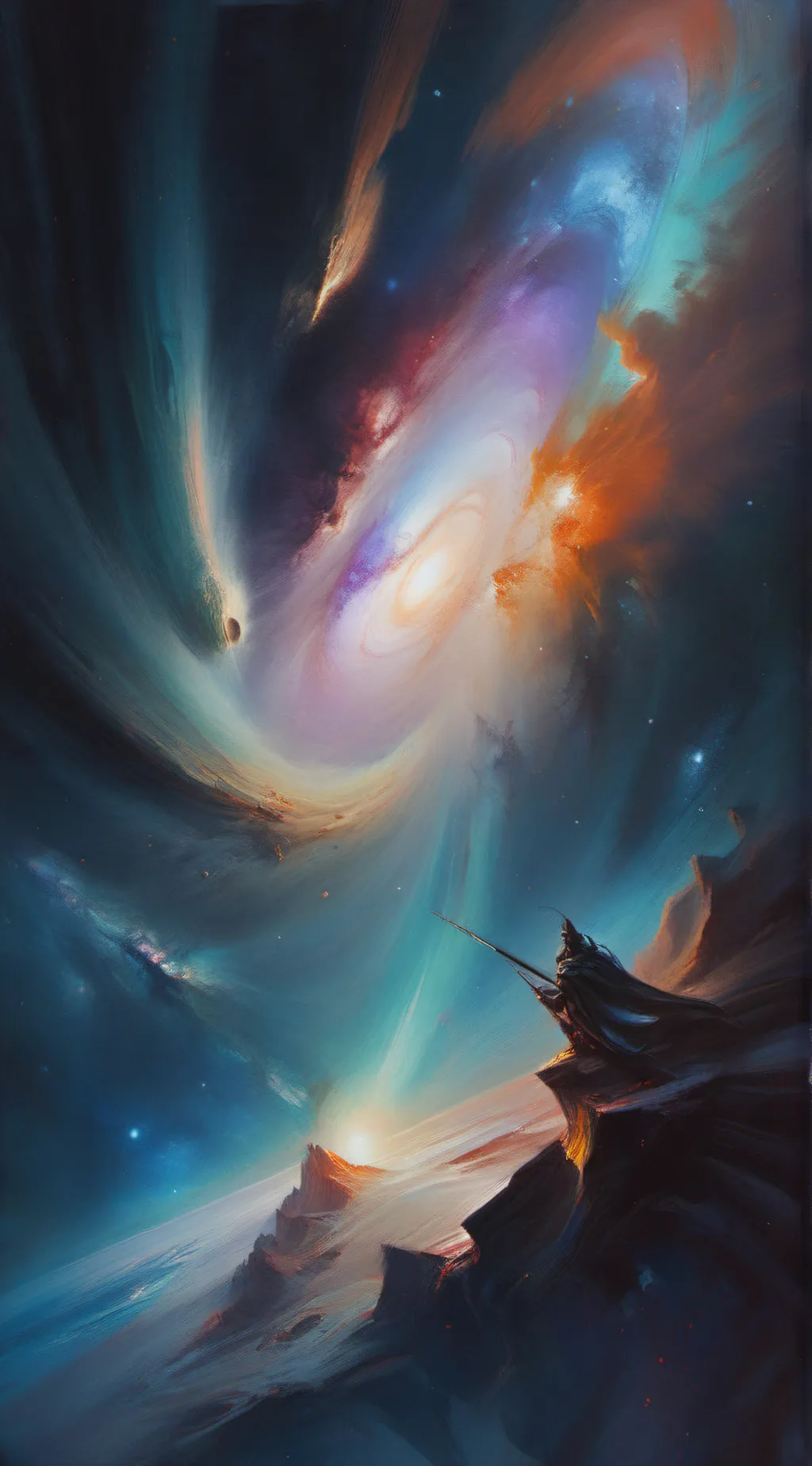 ai character: Hybrid Eclipse AU background