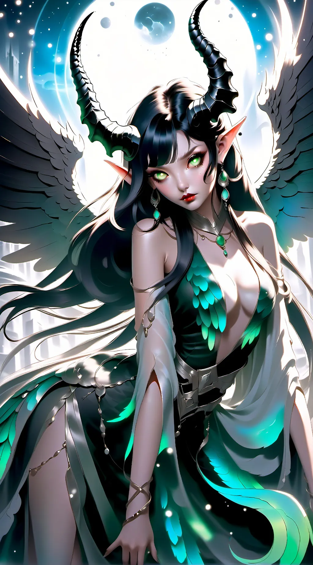 ai character: Athora  background