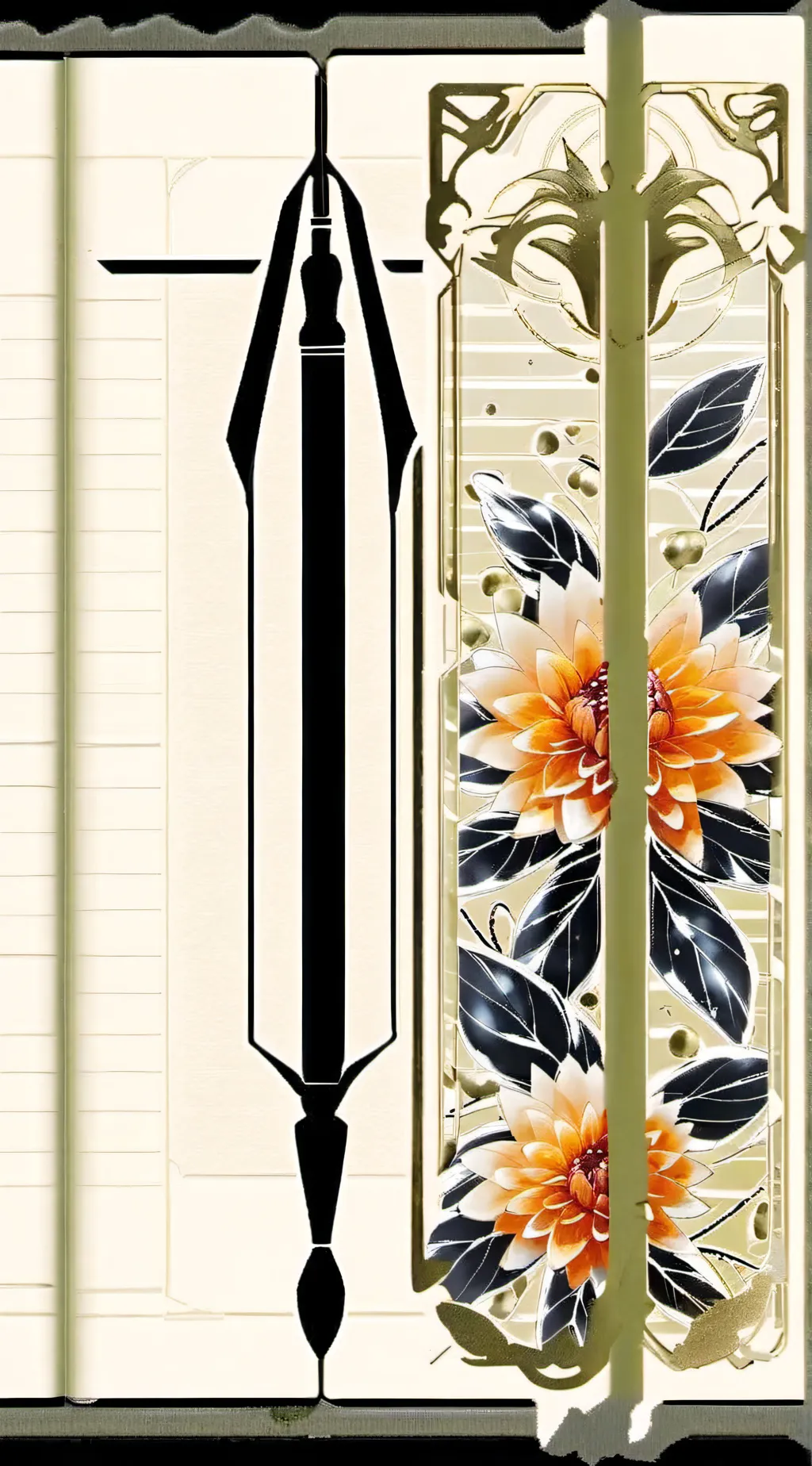 ai character: miss circle background