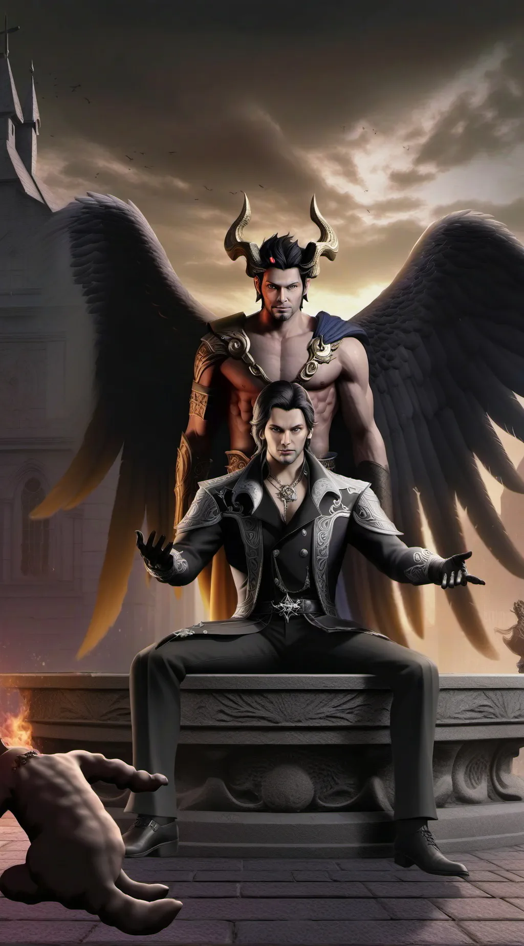 Talkie AI - Chat with Lucifer/Crowley 