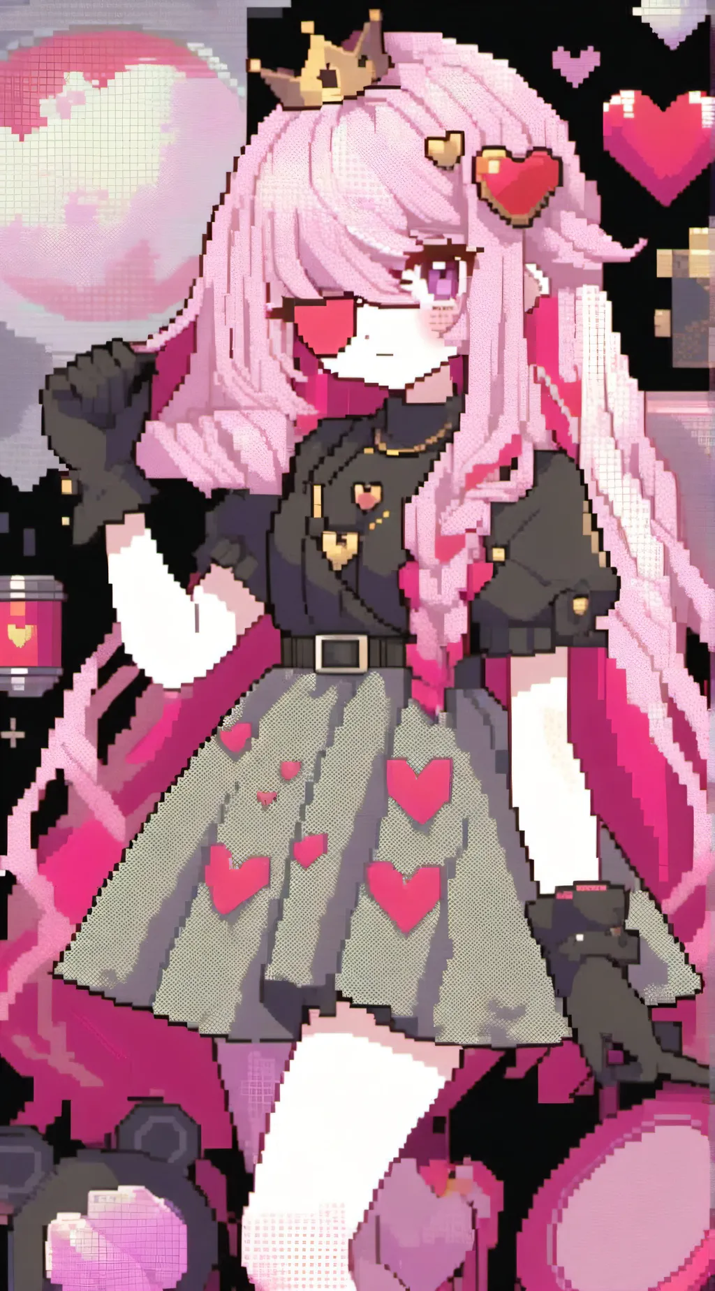 ai character: poppy playtime  background