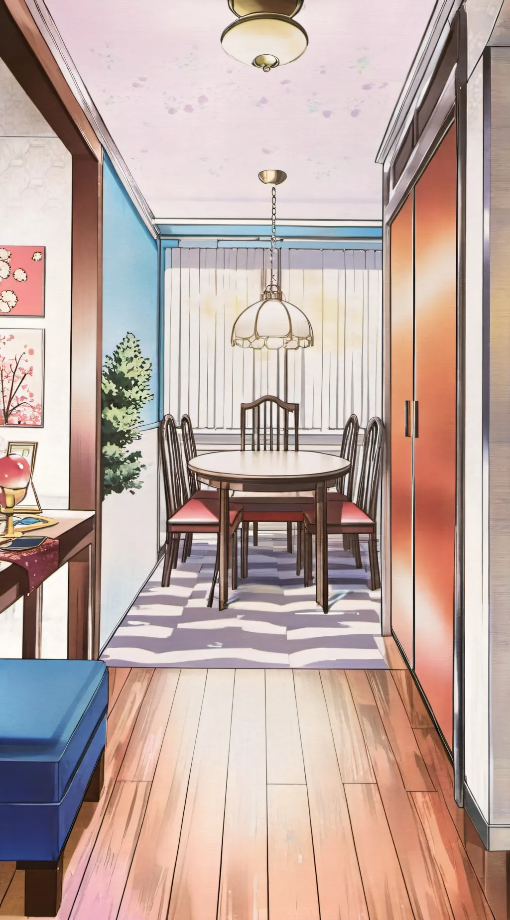 ai character: MHA in ur house background