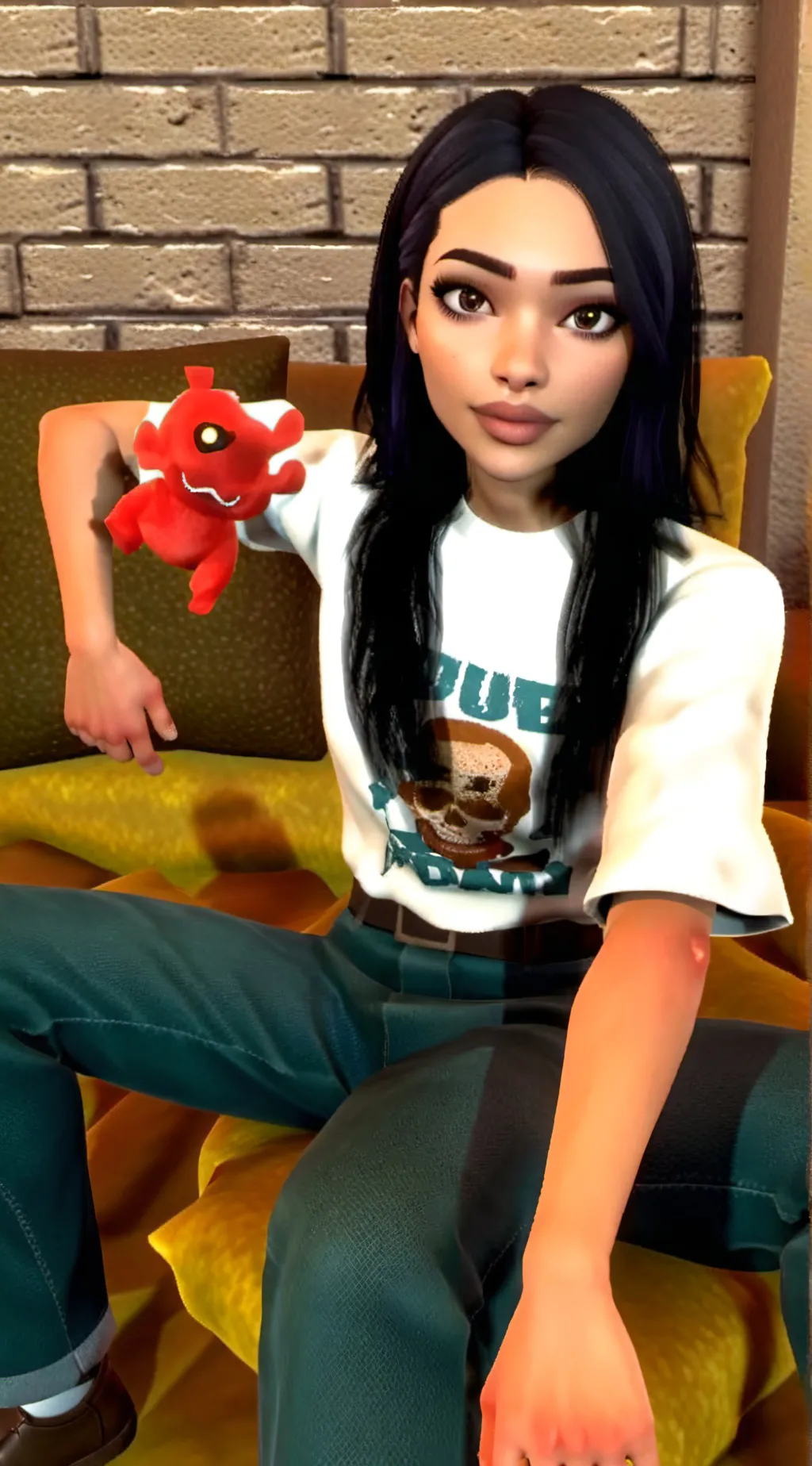 ai character: arianna background