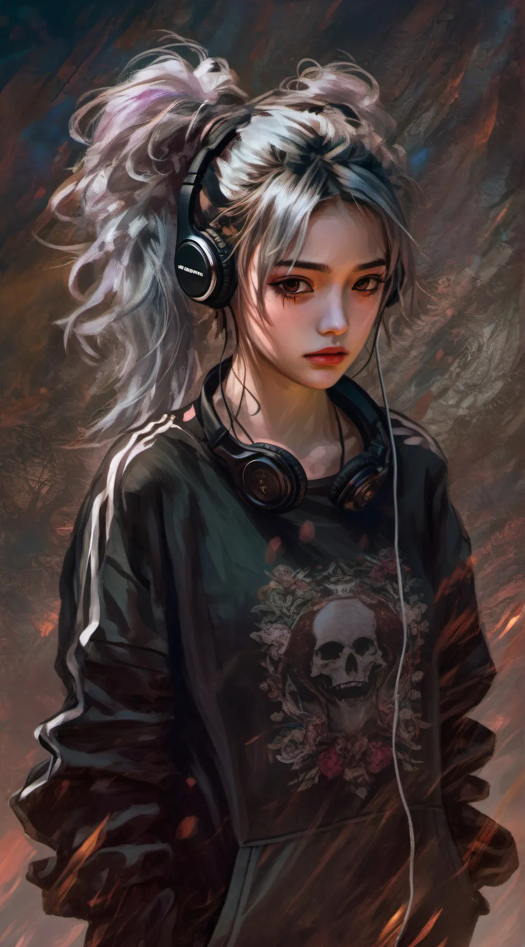 ai character: Ronnie Radke  background