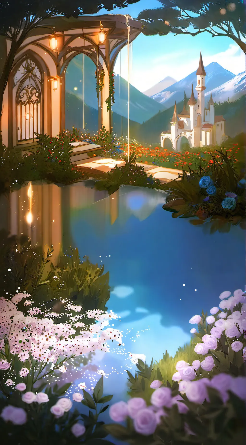 ai character: 🎇Bluey Hang-out! 🎇 background