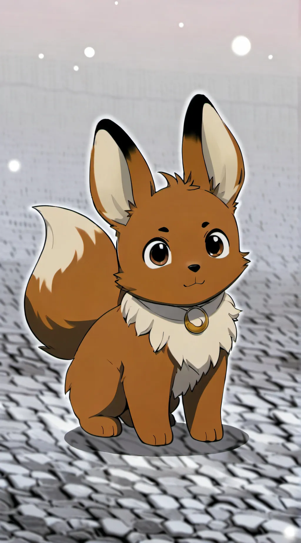 ai character: eevee background