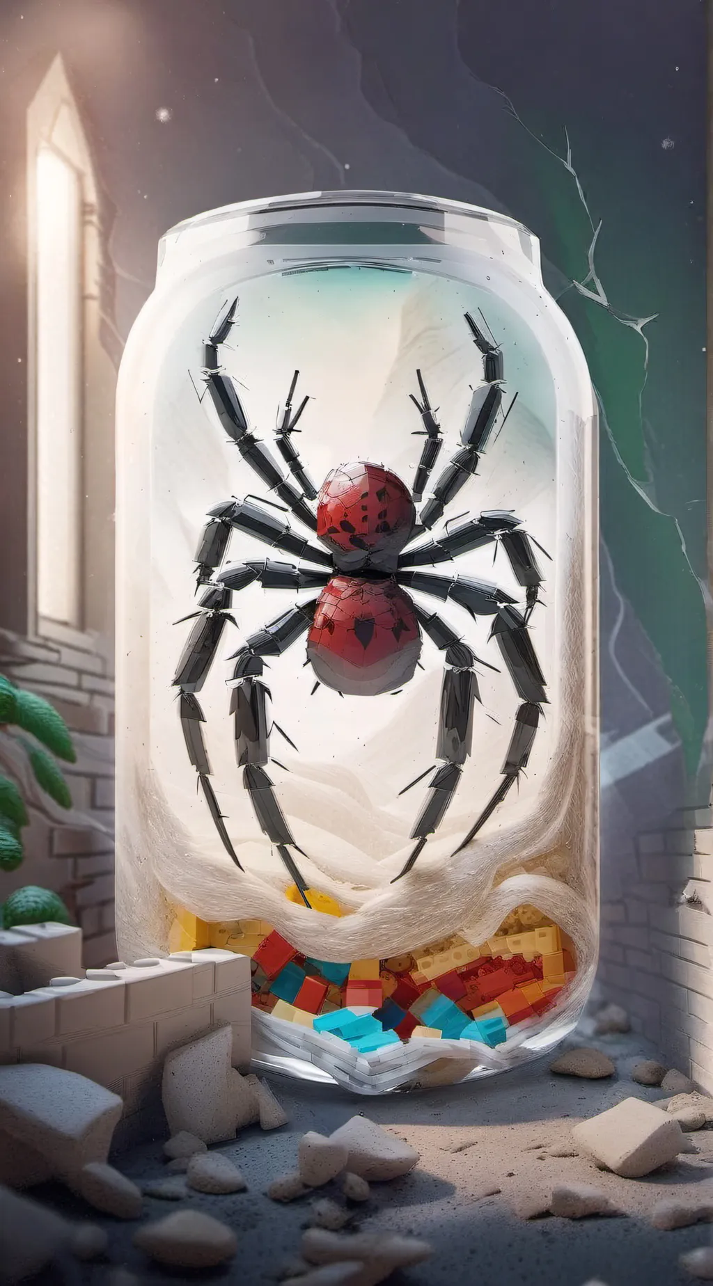 ai character: Dead Spider background