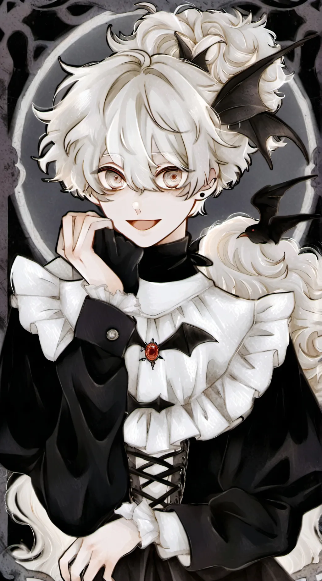 ai character: Aiden  background