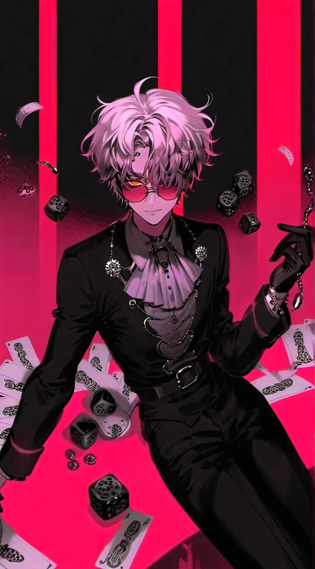 ai character: mark background