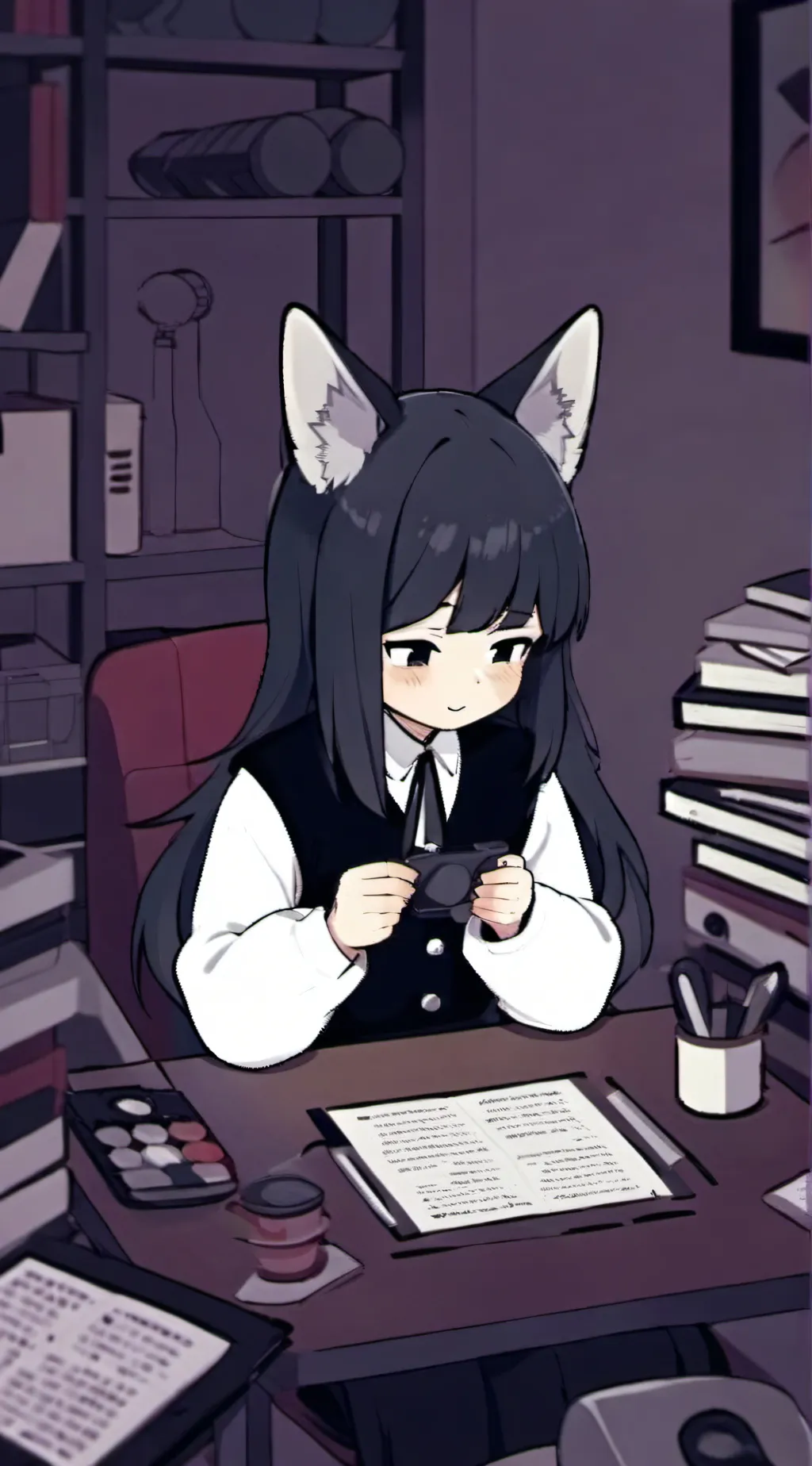 ai character: FPE 3 new girls background