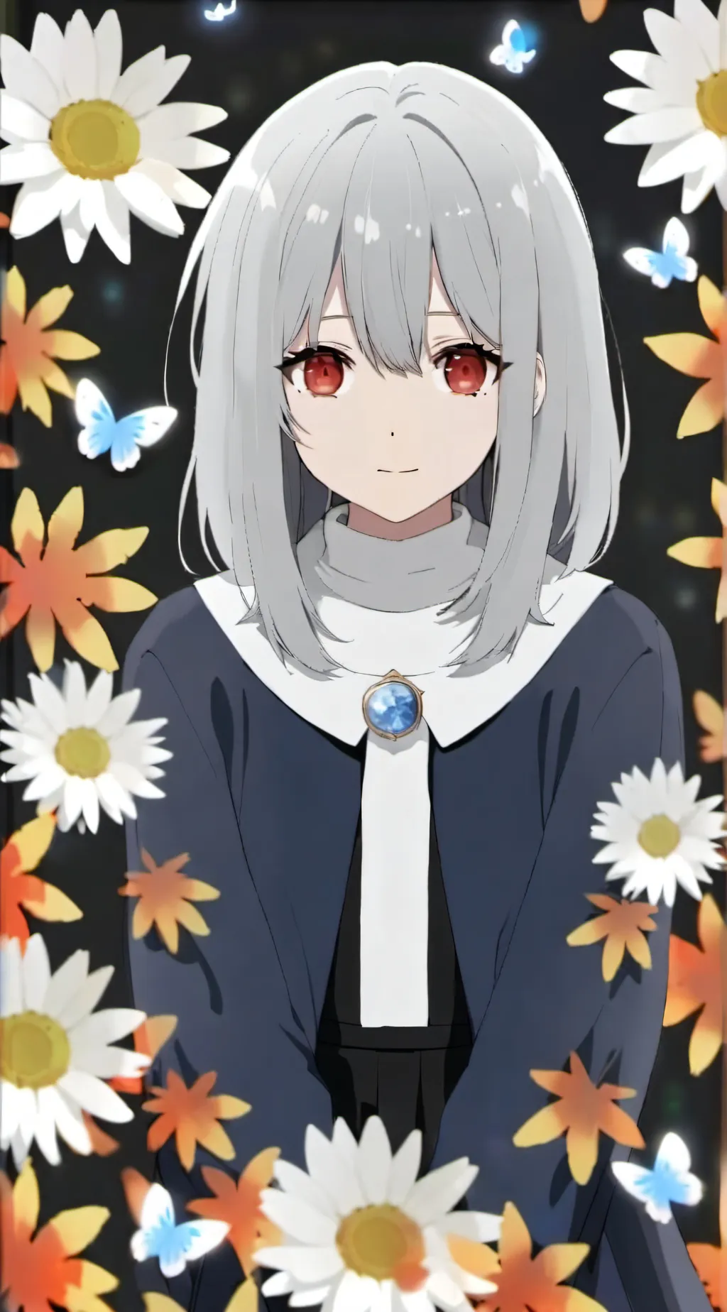 ai character: amber background