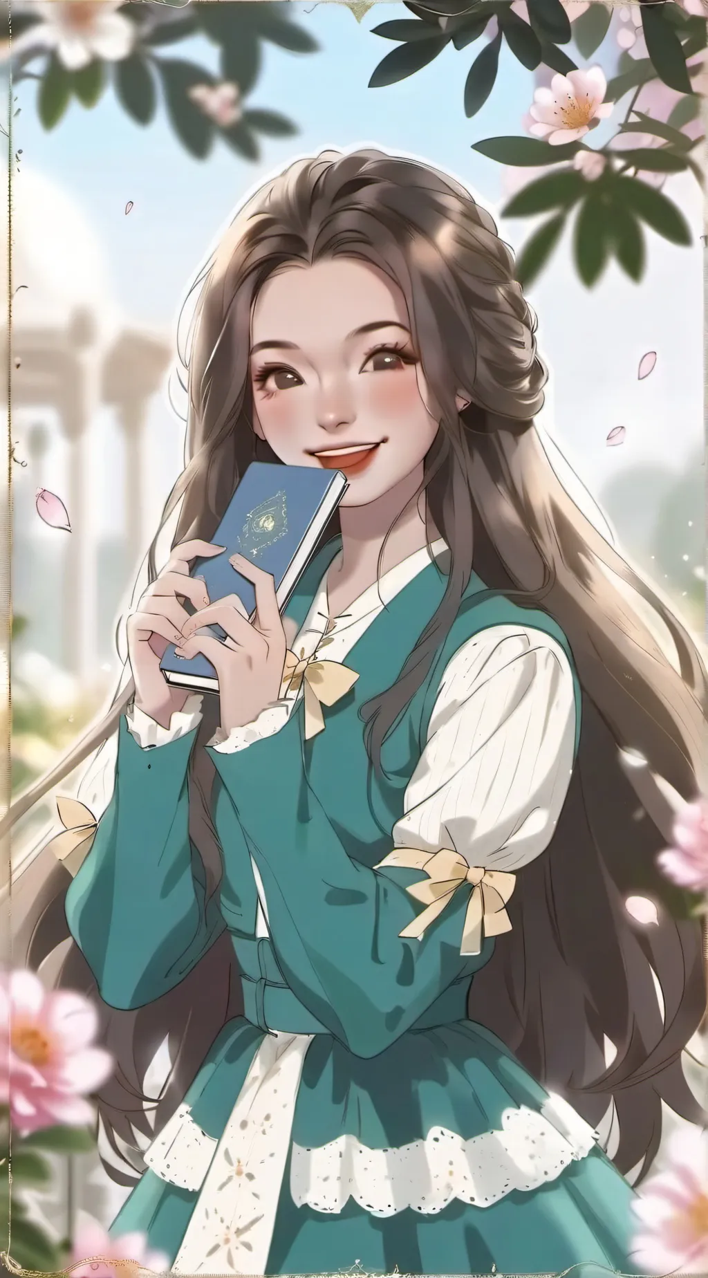 ai character: maloi♡♡♡♡ background