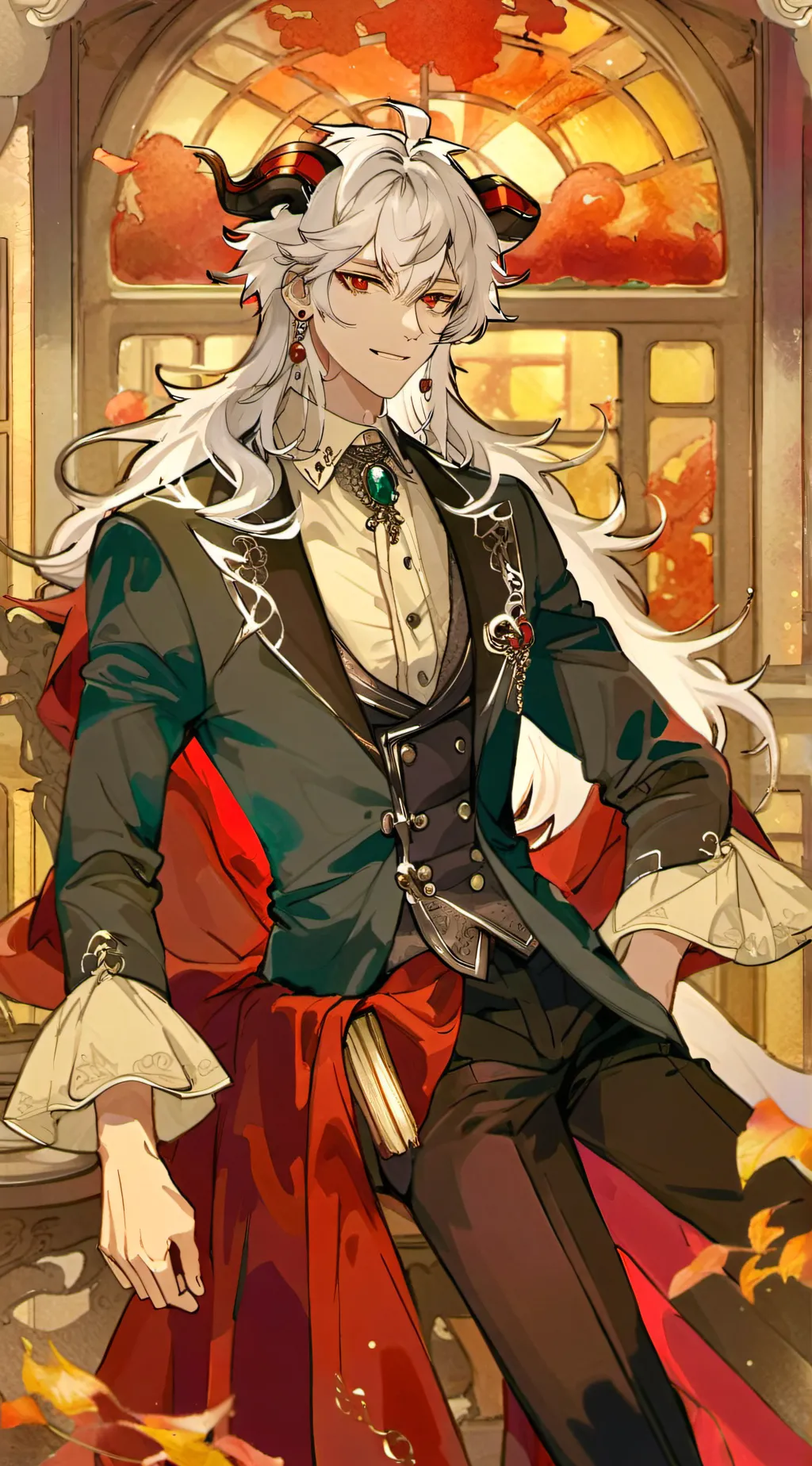 ai character: Mark background