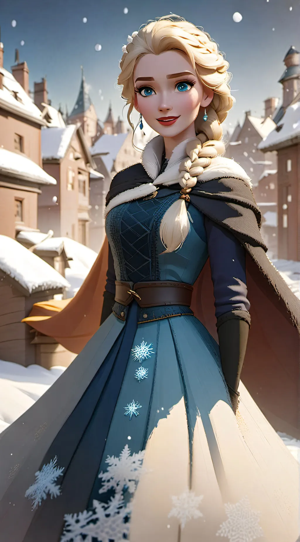 ai character: Elsa background