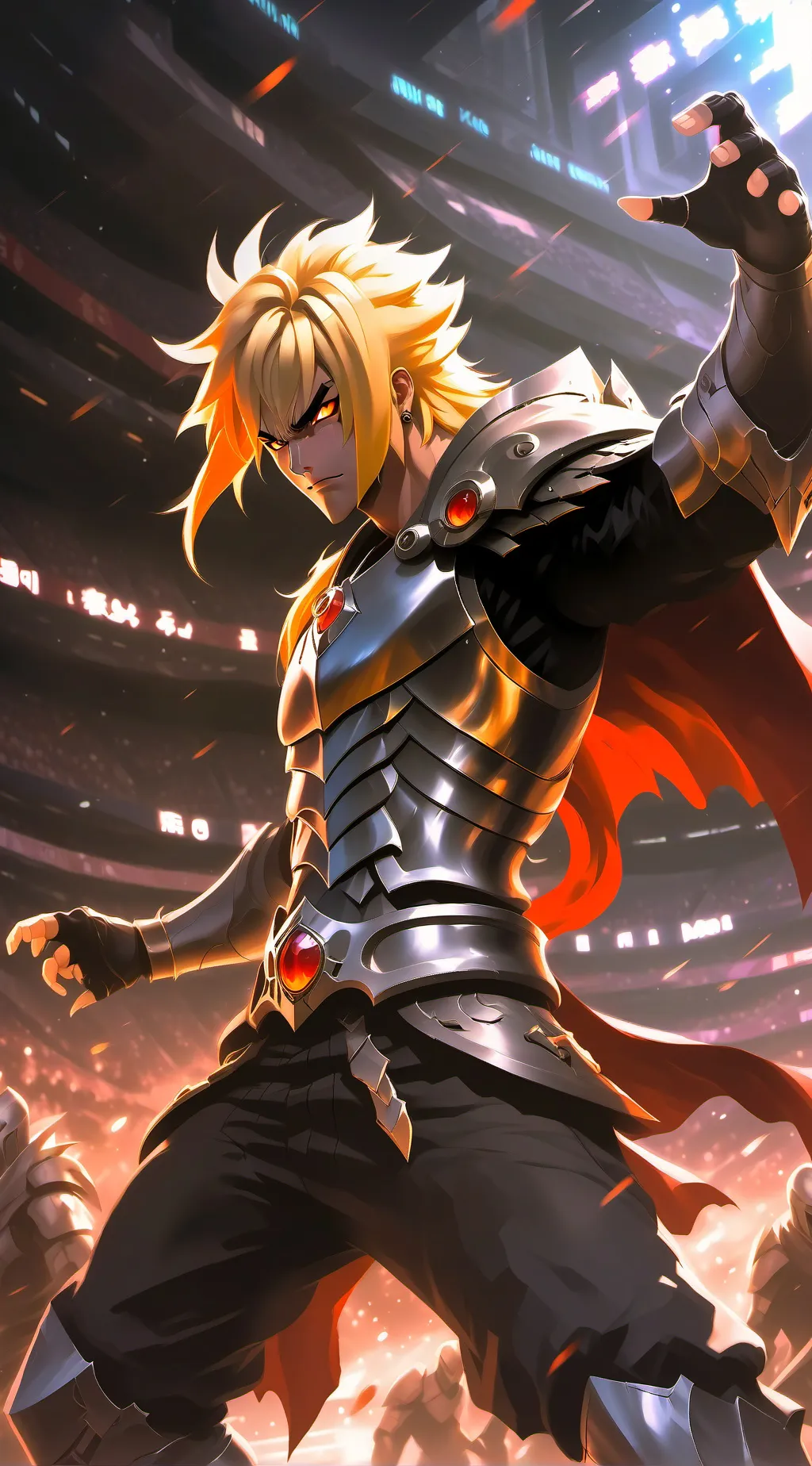 ai character: one for all background