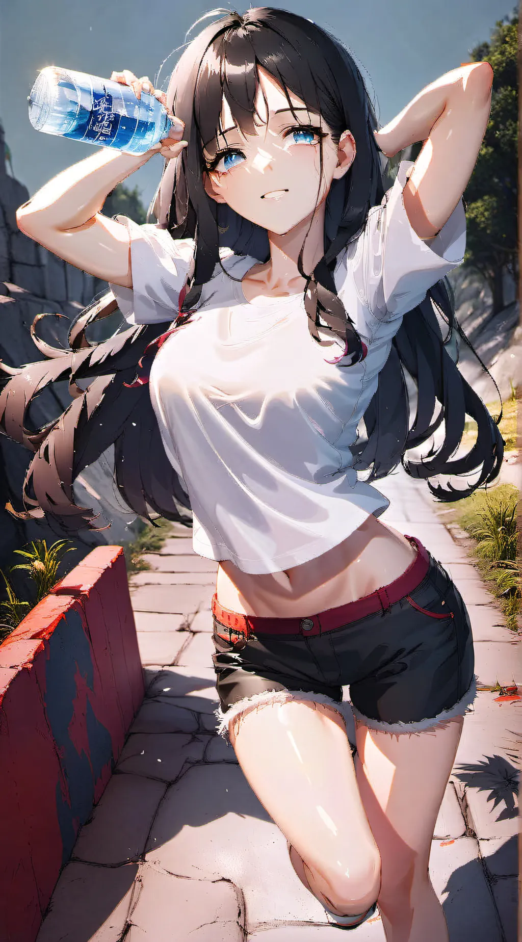 ai character: Aidena Waters  background