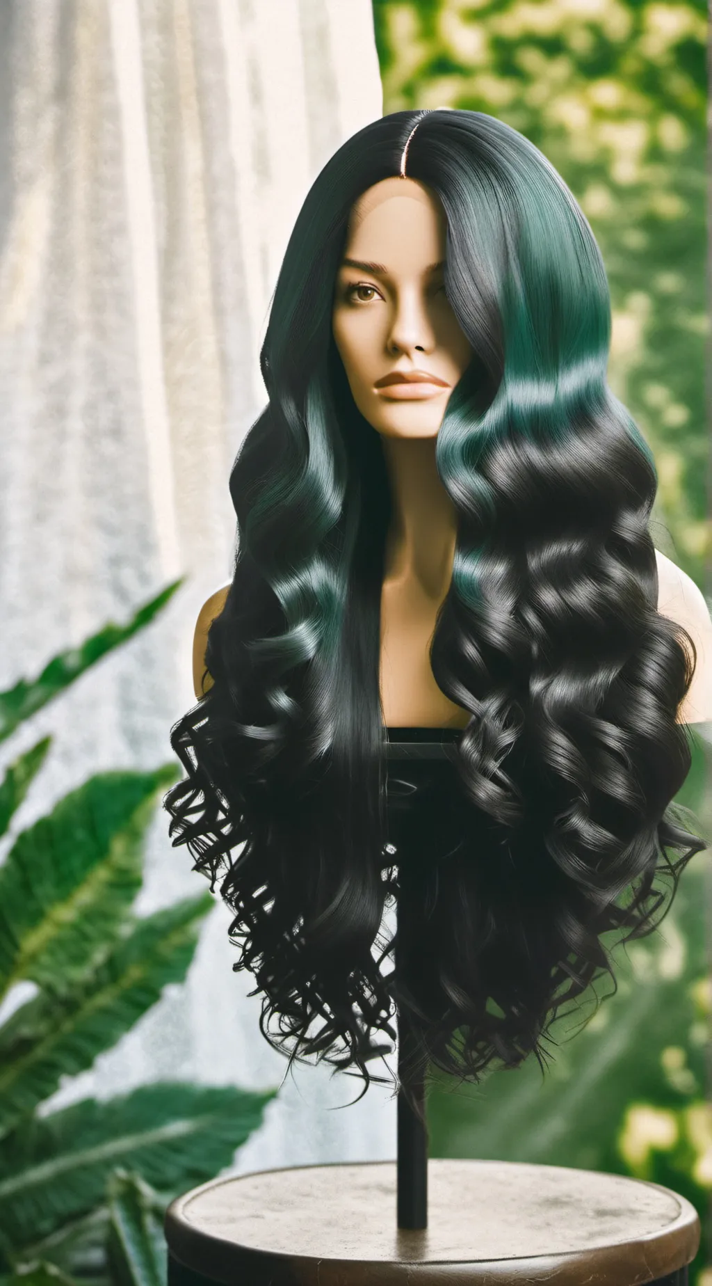 ai character: Anastasia’s wig  background