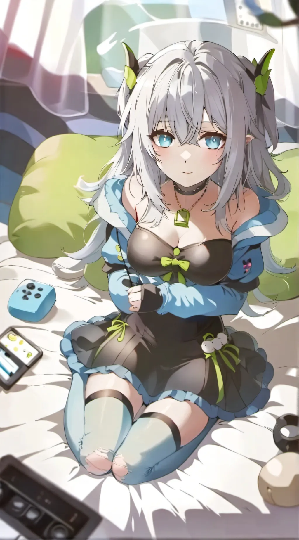 ai character: Kitty  background