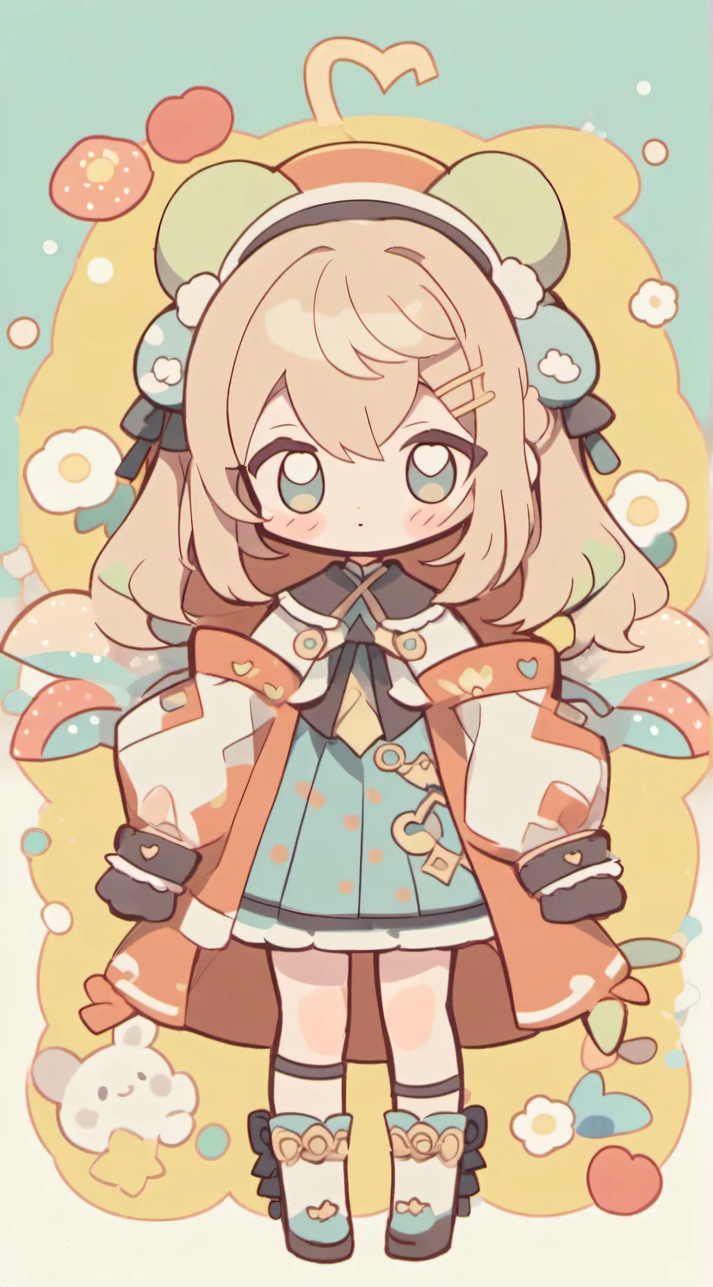 ai character: idk what to say background