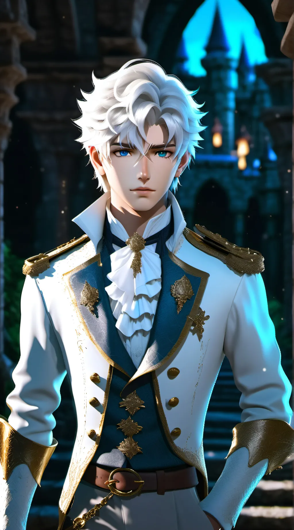 ai character: Prince Zack  background