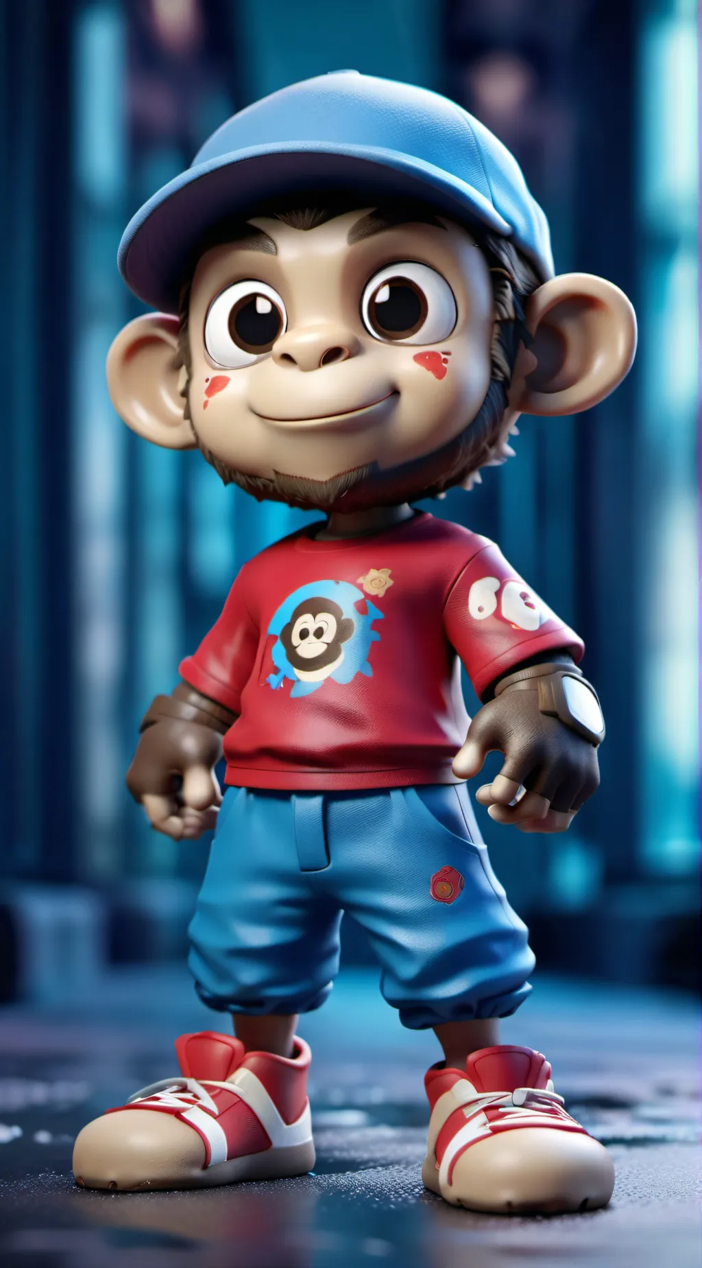 ai character: max design pro vid background