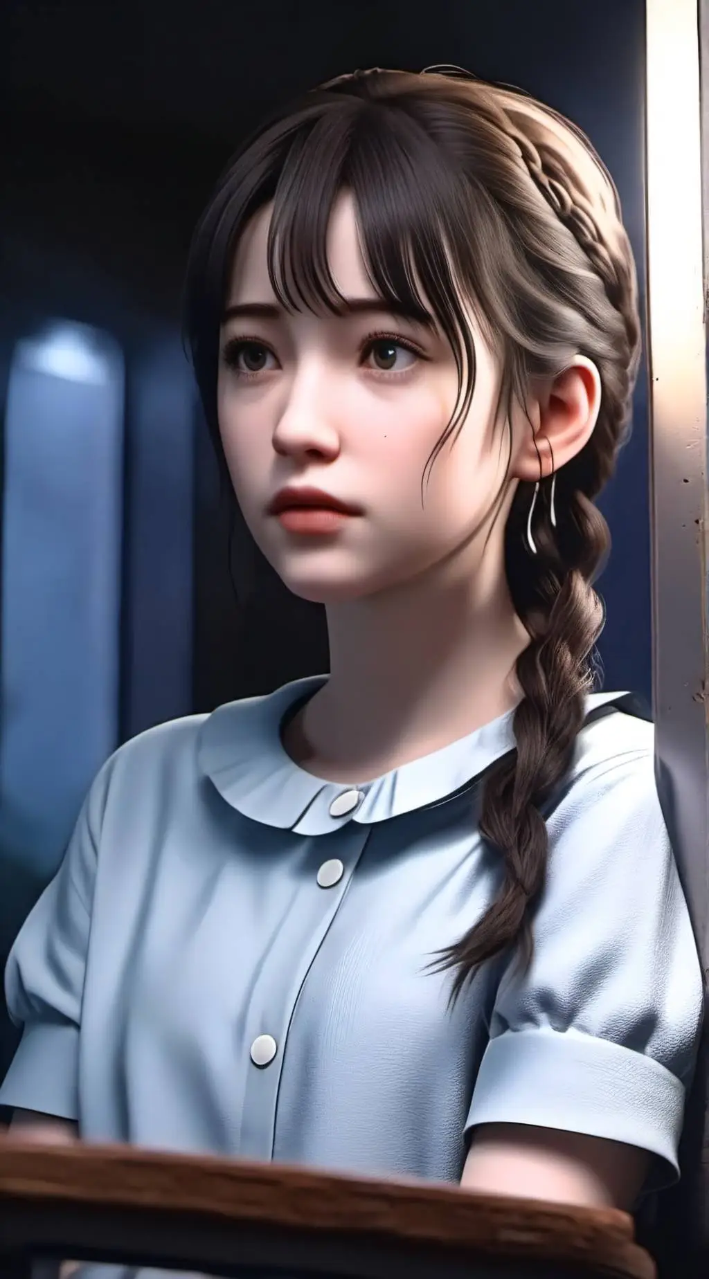 ai character: Orphan Movie background