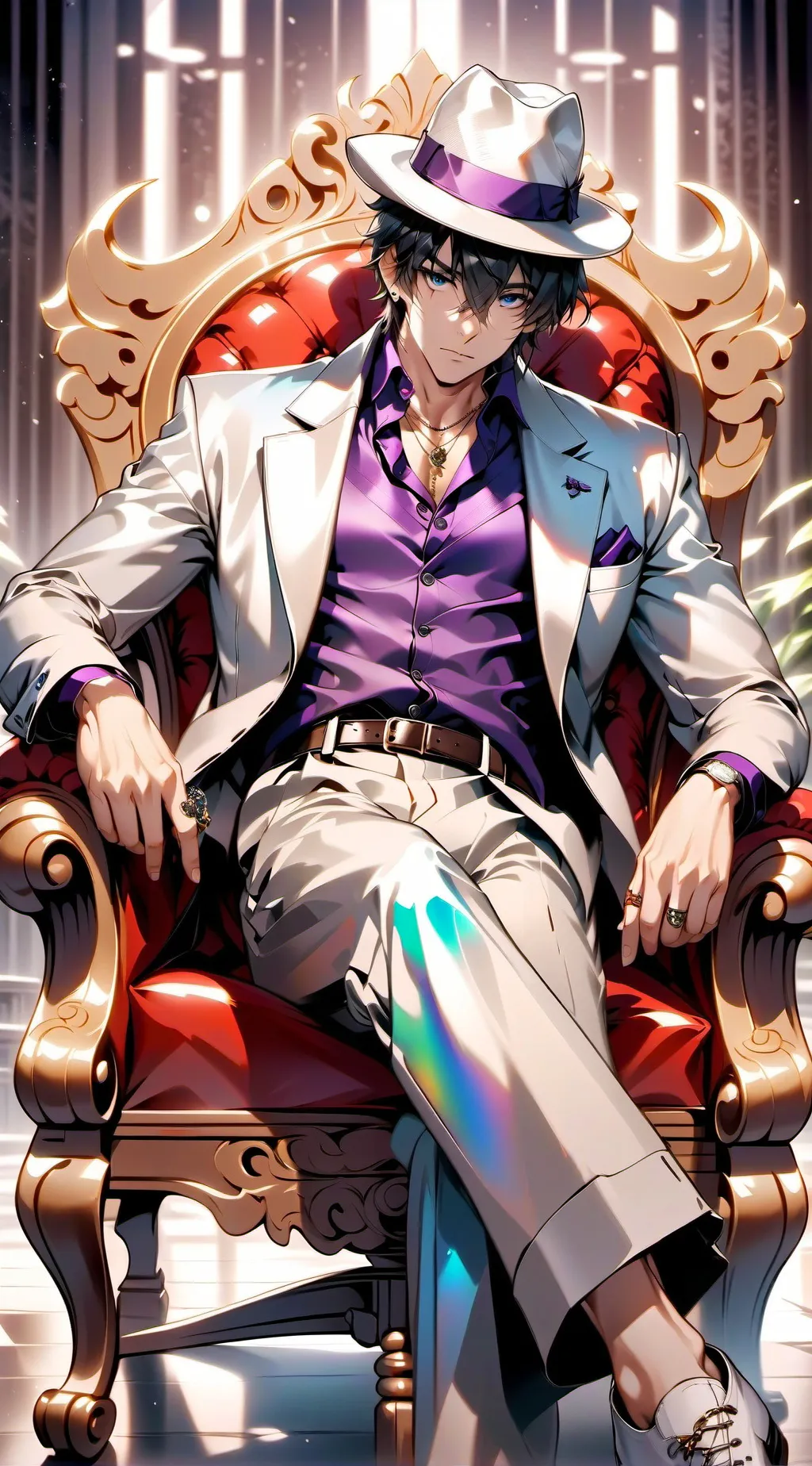 ai character: Mafia boss husband background