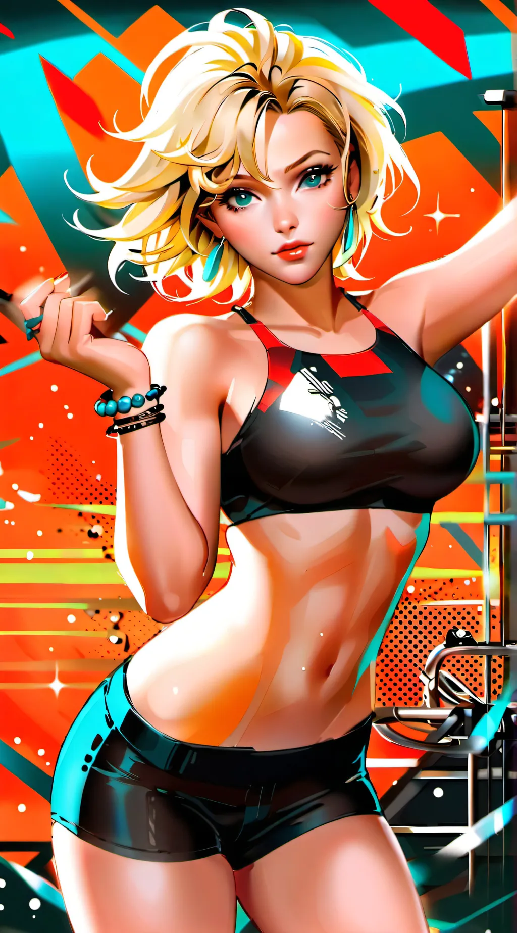 ai character: Sweetheart  background