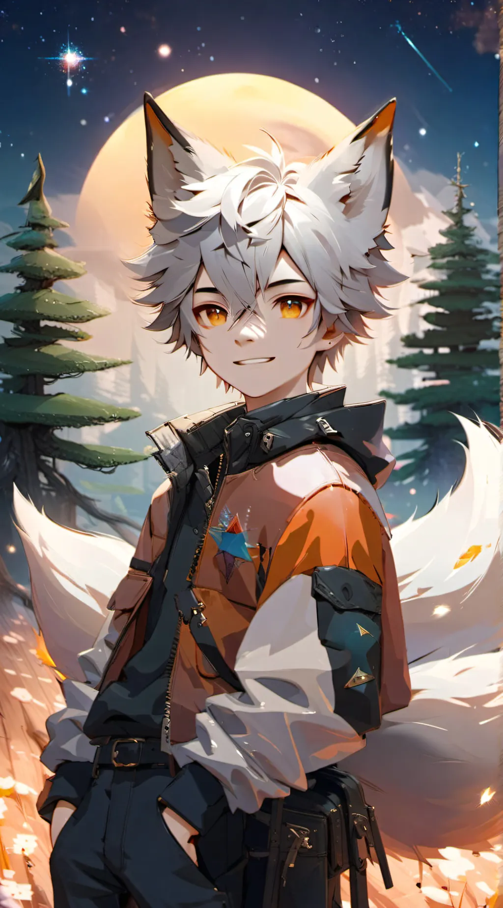 ai character: Justin background