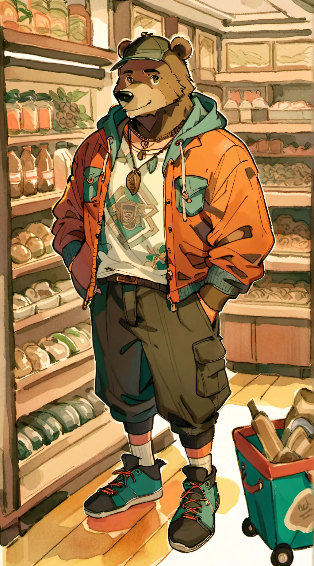 ai character: Benji background