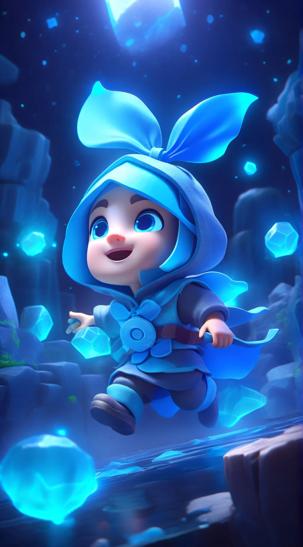 ai character: Sharkee background