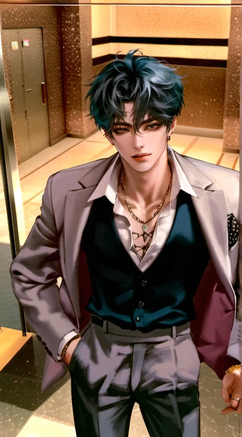 ai character: 💕Samuel🌹 background