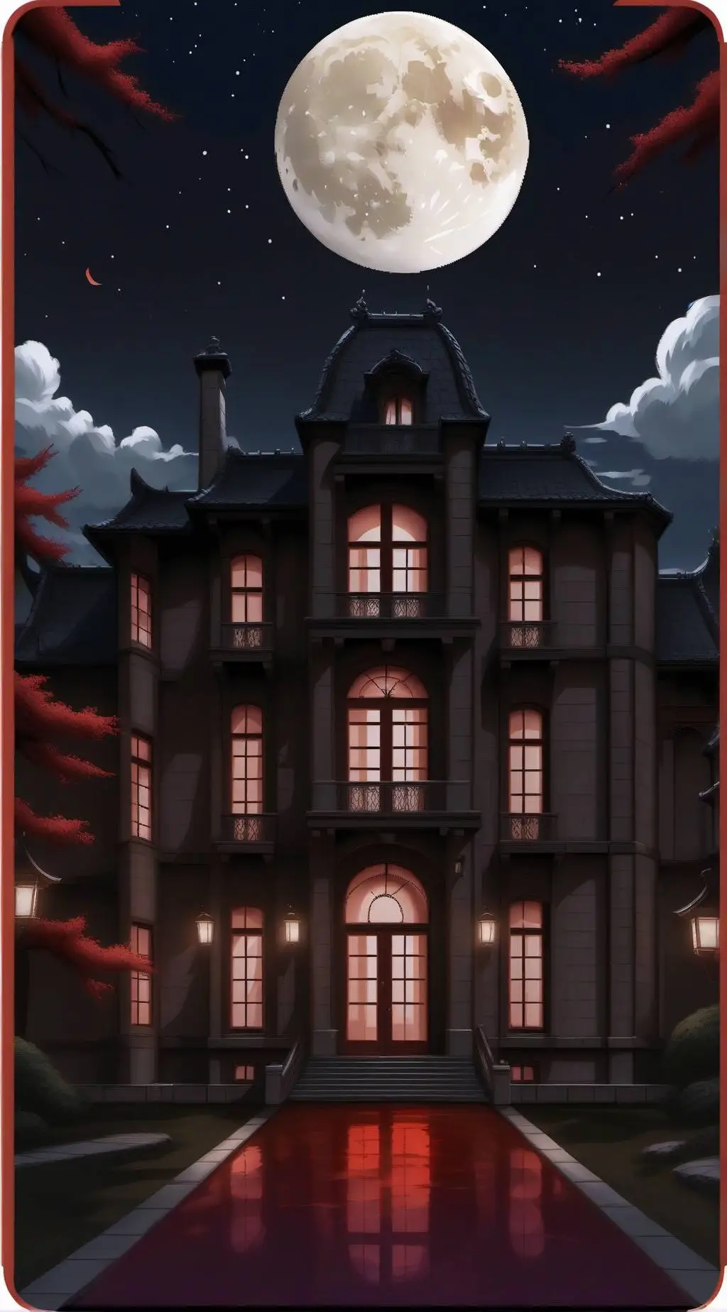 ai character: radioapple📻🍎 background