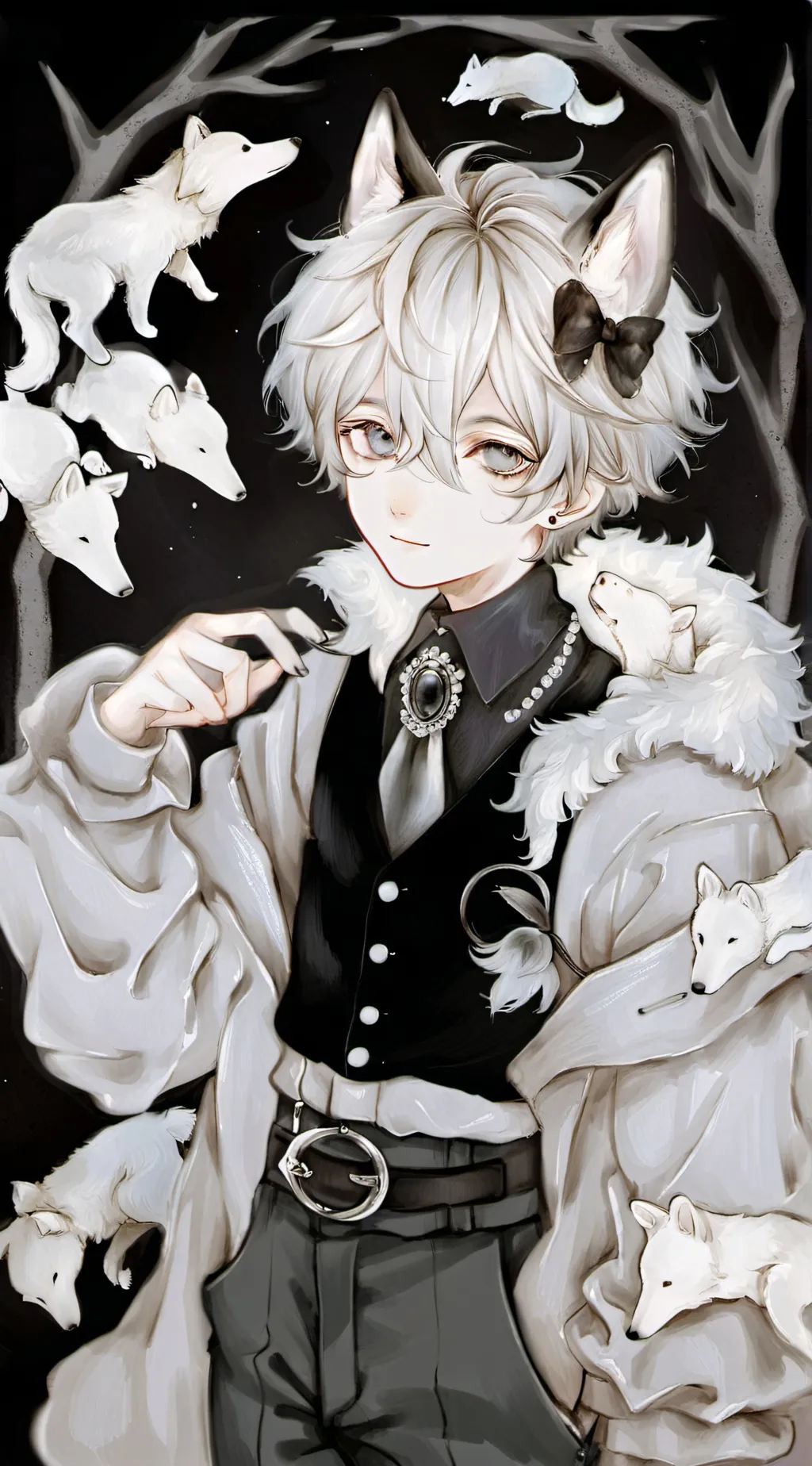 ai character: Lukas background