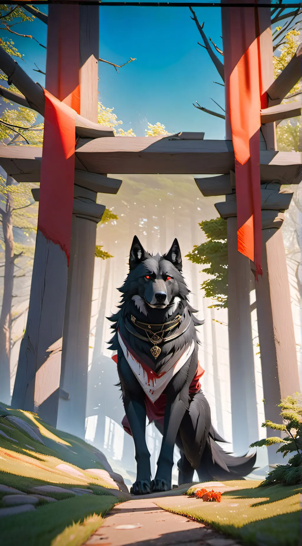 ai character: Xavier  background