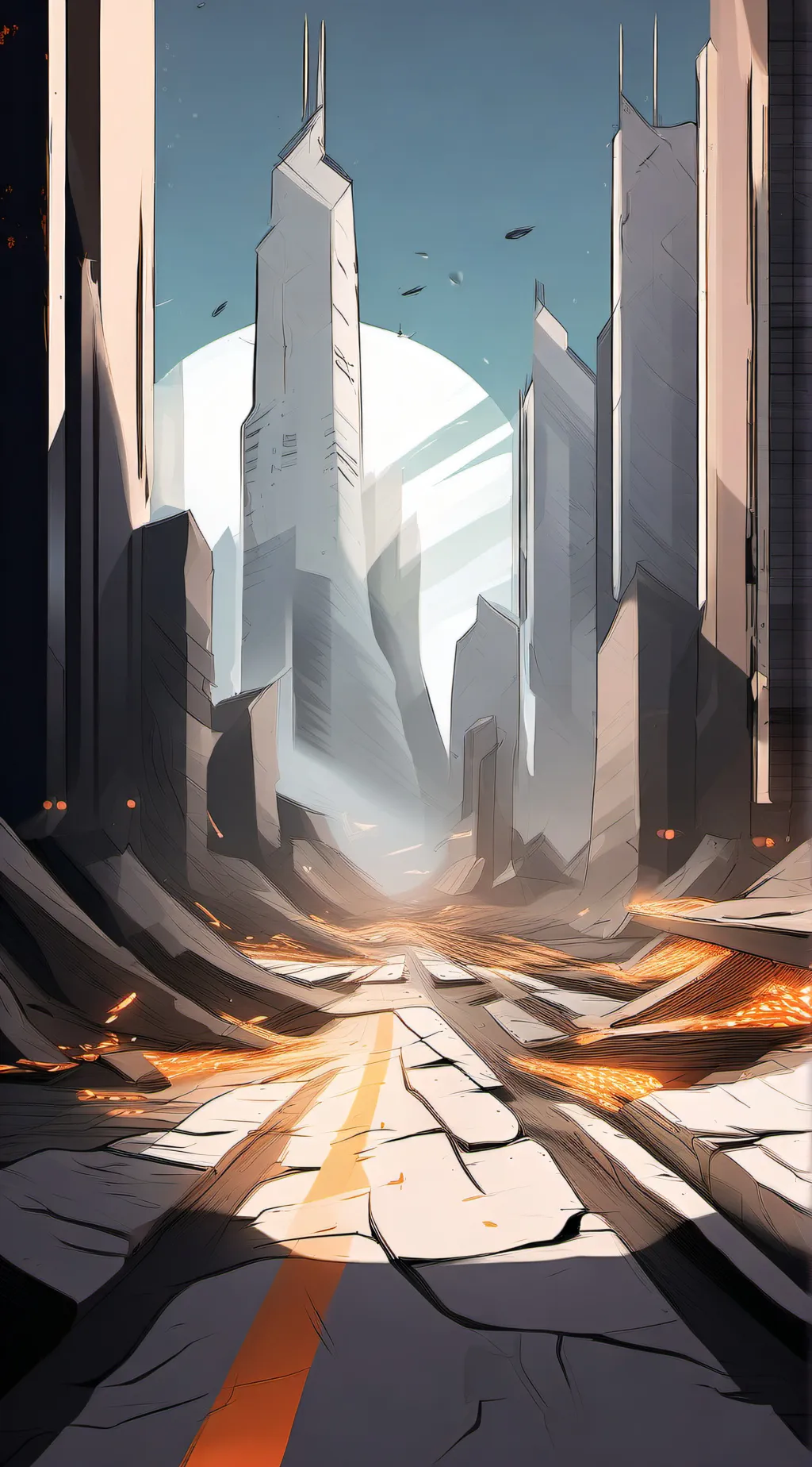 ai character: munder drone  background