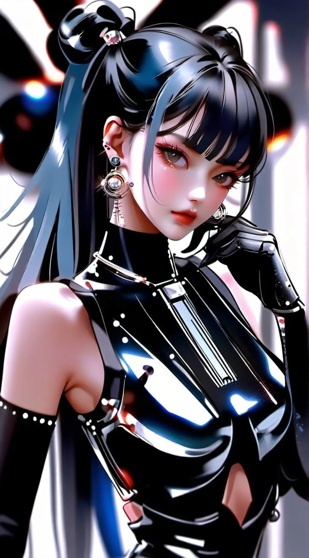 ai character: luna background