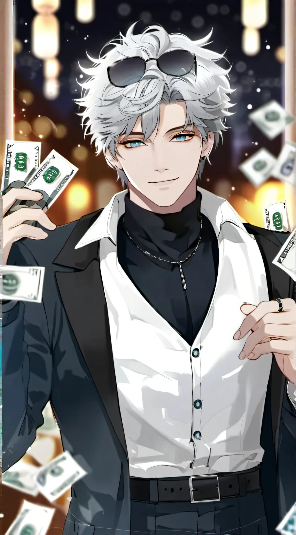 ai character: Andrew  background