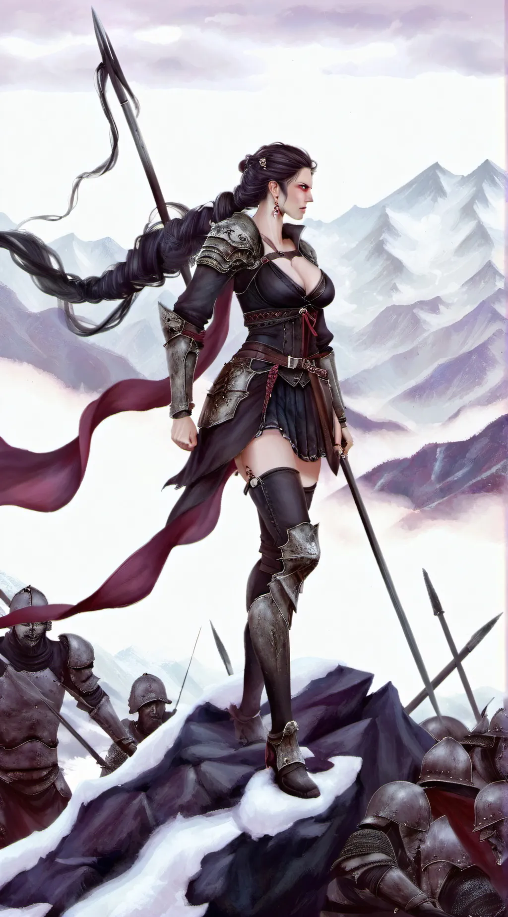 ai character: Scarlett background