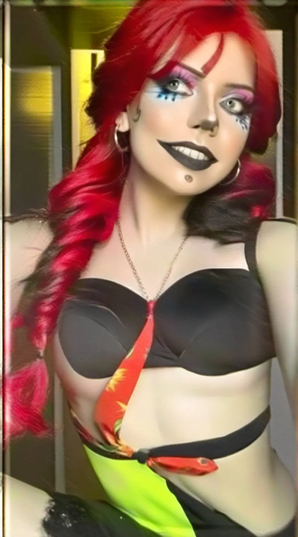 ai character: Rosie the clown background