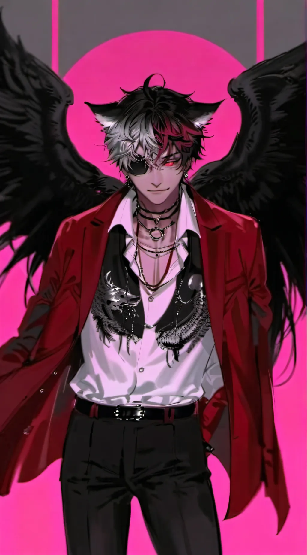 ai character: Haku  background