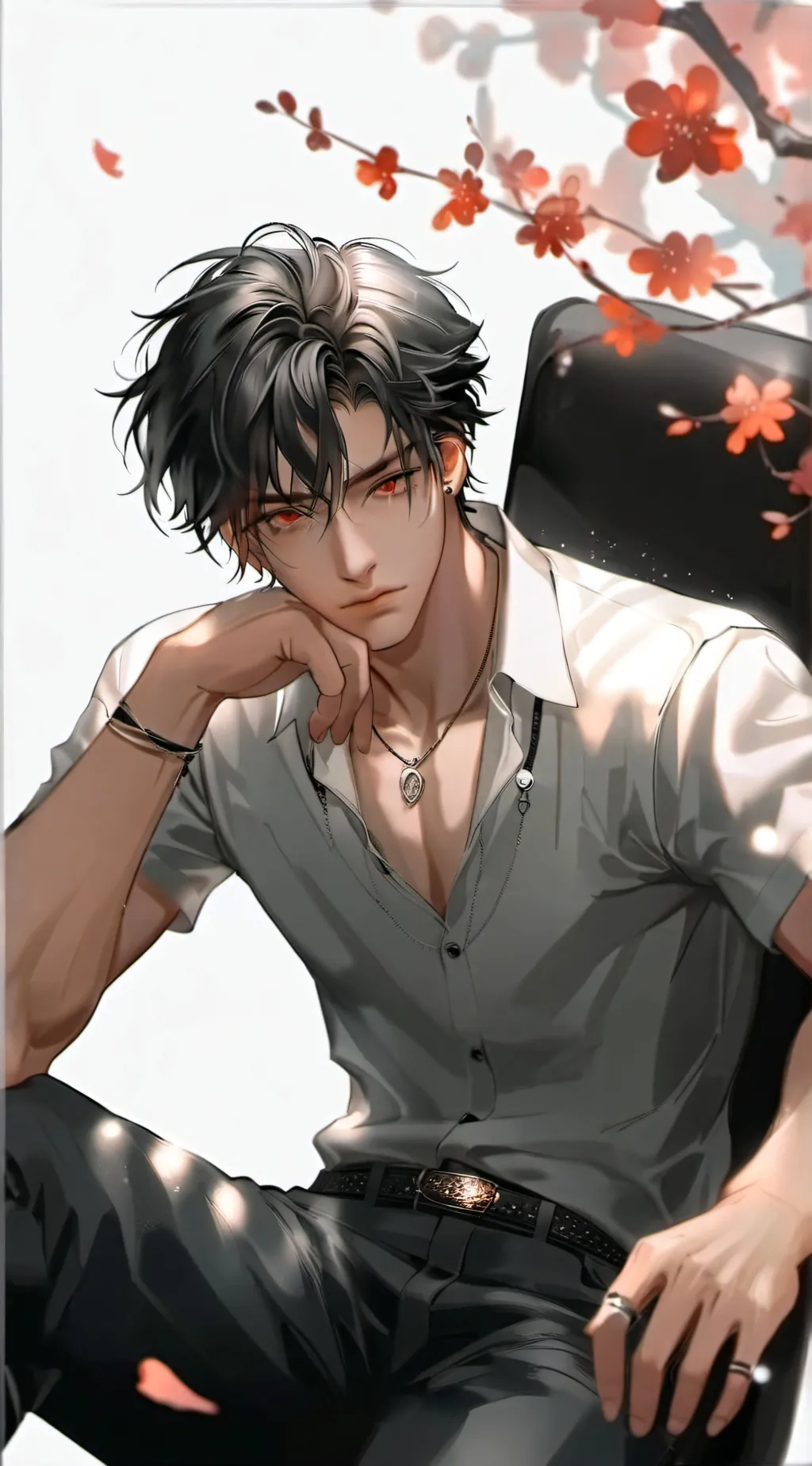 ai character: Andrew  background